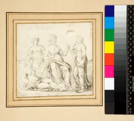 Atena e tre donne