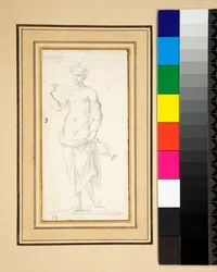 Figura femminile con vaso