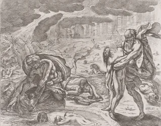 Il Diluvio, figure tirate fuori dall