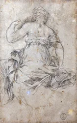Figura femminile, studio per l