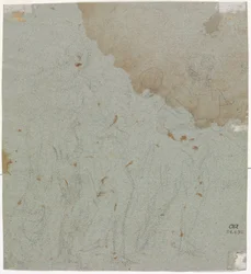 Bozzetto per Lot e le sue figlie, 1600