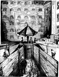 Illustrazione dal libro La vita di Lenin, 1936