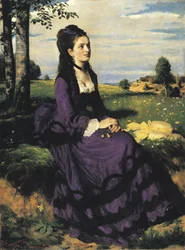 Signora in viola
