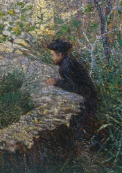 Mattina di aprile in Liguria o Ulivi ad Albaro