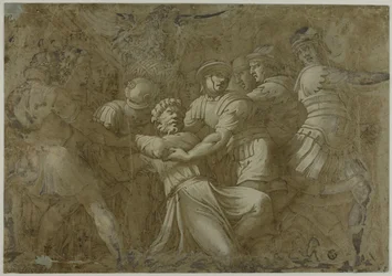 Soldati Romani che Arrestano San Pietro (?)