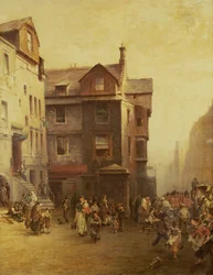 Casa di John Knox, High Street, Edimburgo, 1885