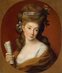 Ritratto della principessa Izabela Elzbieta Potocka, nata Lubomirska (1736-1816)