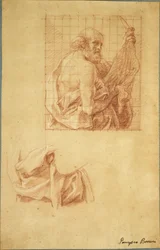 Studio per San Bartolomeo e drappeggio