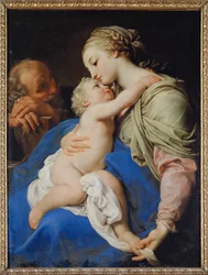 La Sacra Famiglia (dipinto su tela)