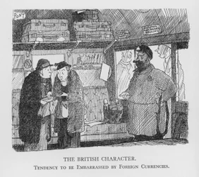 Il carattere britannico, tendenza a essere imbarazzati dalle valute straniere