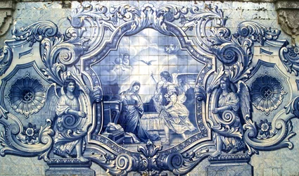 Pannello decorativo raffigurante l