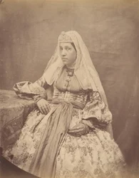 [Donna armena di Teheran], 1840-60