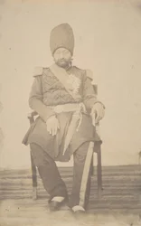 Ritratto di Ardeshir Mirza, zio del re