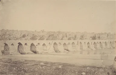 [Il ponte di Dizfoul], 1840s-60s