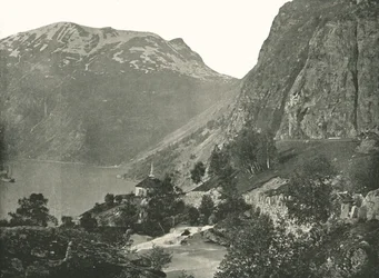 Merok, sul Geirangerfjord, Norvegia