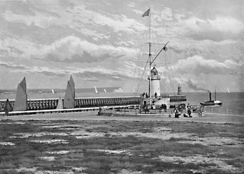 Stazione di segnalazione, Newhaven, c1896