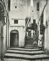 La Rue de la Kasbah, Algeri, Algeria, 1895