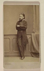 Ritratto del compositore Bedrich Smetana, ca 1866