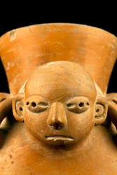 Vaso portante / Arte precolombiana (terracotta)