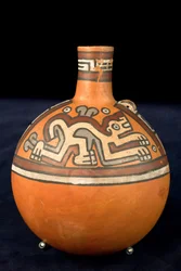 Ceramica con due giaguari / Cultura Huari o Wari (terracotta)