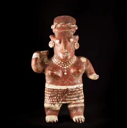 Statuetta femminile / Arte messicana, Nayarit (terracotta)