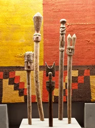 Set di scettri / Perù, cultura Chancay (terracotta)