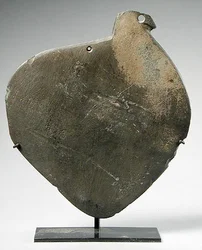Tavolozza con testa di uccello, possibilmente una faraona, Periodo Naqada II, c.3500-3100 a.C.