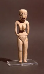 Figurina di una donna nuda, dal periodo Badariano o Neolitico antico, c.4000 a.C.