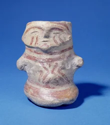 Vaso a forma umana, Hacilar, Turchia, c.5500 a.C.