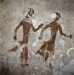 Figure umane. Pitture rupestri, 8000-7000 a.C.
