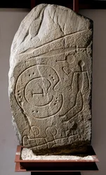 Stele iberica del guerriero di Solana de Cabanas