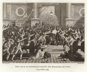 La morte di Jacques de Flesselles