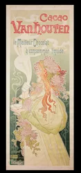 Manifesto pubblicitario per «Cacao Van Houten», Belgio, 1897