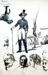 Studio, Armatura di un soldato