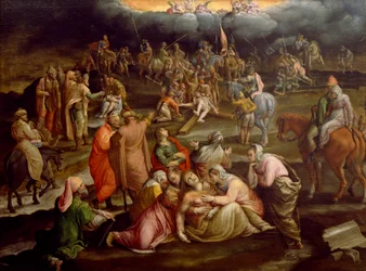 Crocifissione, di Prospero Fontana (1512-1597)
