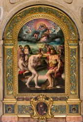 Il battesimo di Cristo da parte di Giovanni