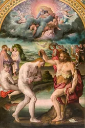 Il battesimo di Cristo da parte di Giovanni