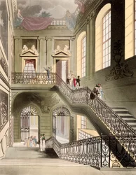 Sala e scala al British Museum, da 