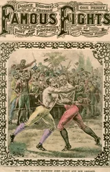 Il primo scontro tra John Gully e Bob Gregson, 1807 fine XIX o inizio XX secolo