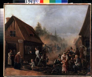 Scena della guerra russo-francese del 1812