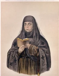 Ritratto della zarina Eudoxia Feodorovna Lopukhina