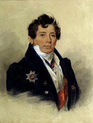 Ritratto di Alexandre Tourgueniev (1784-1846), storico e uomo di Stato russo