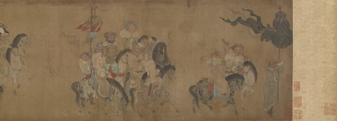 Cai Wenji ritorna in Cina, 17°-18° secolo