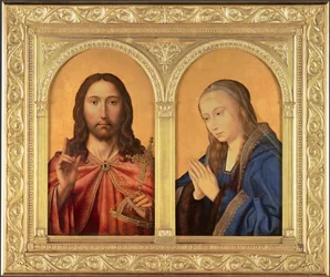 Dittico: Cristo e la Vergine, tra il 1500 e il 1550