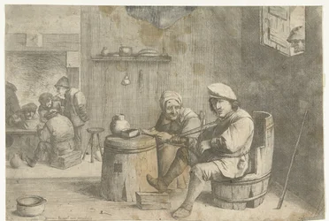 Violinista in una taverna