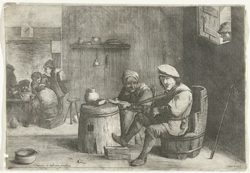 Violinista in una taverna
