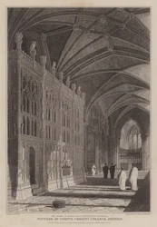 Il santuario del vescovo Foxe, fondatore del Corpus Christi College, Oxford, nella cattedrale di Winchester