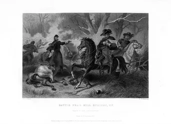 Morte del generale Felix Zollicoffer, Battaglia di Mill Springs, Kentucky