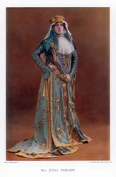 Julia Neilson, attrice inglese, 1901