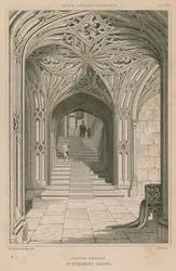 Angolo nord-ovest del chiostro, Cappella di Santo Stefano